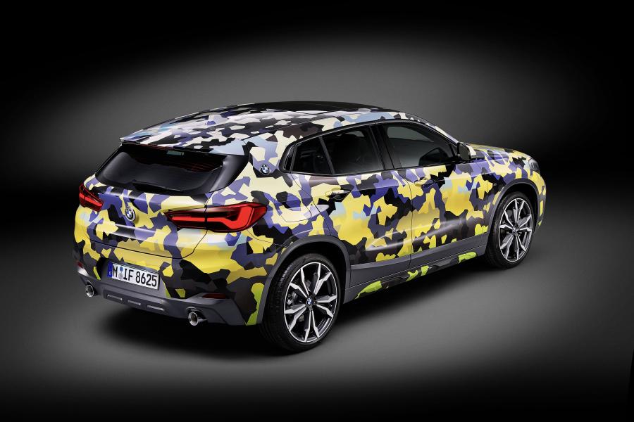 BMW X2 Digital Camo Concept (F39) 2018 года  (фото 8 из 9)